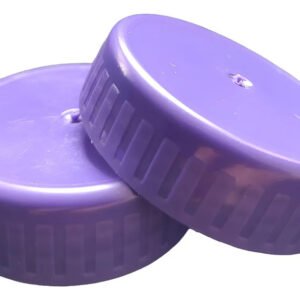 Tapa De Rosca R49 500 Pzs Para Garrafon Mas 500 Liner Violeta Oscuro Rosca