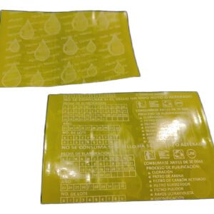 Sellos De Garantia Para Garrafón De Agua 20 Millares Amarillo Gotas De Agua