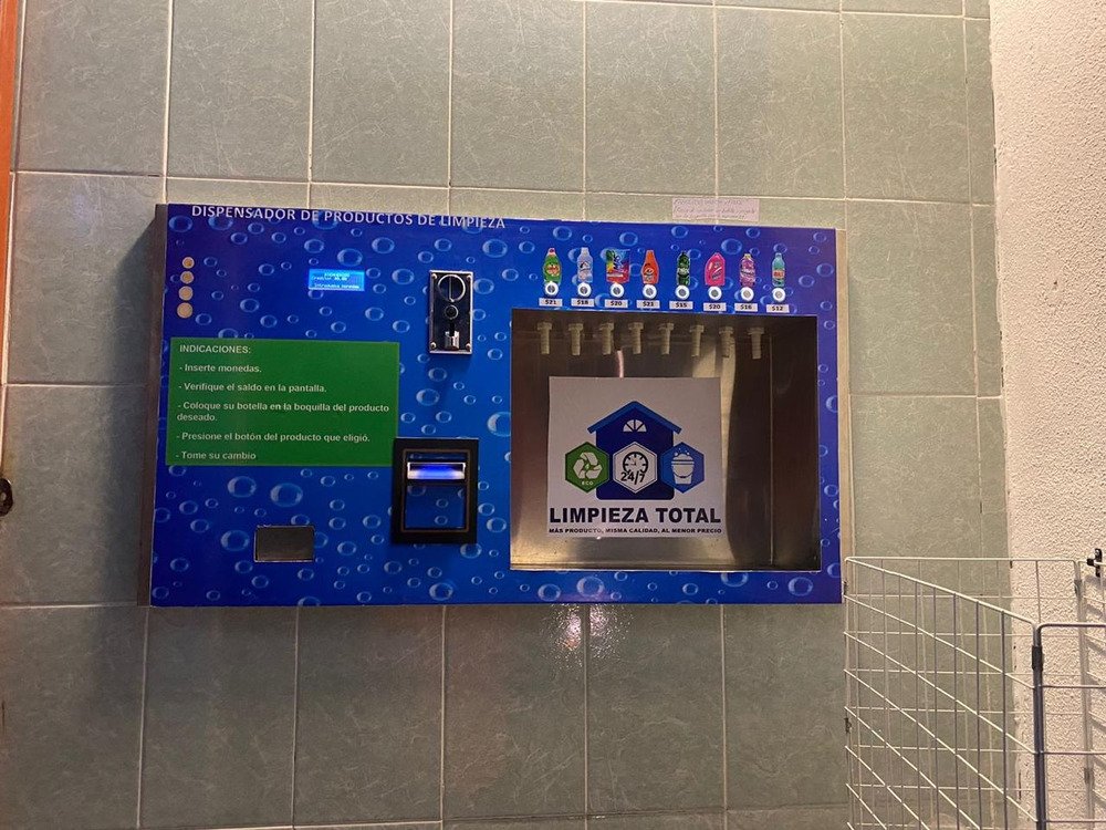 Dispensador Vending 8 Productos De Limpieza Premium - Imagen 3