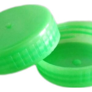 Tapa De Rosca 49 Mm - Genérica Para Envases 500 Piezas Verde Lima