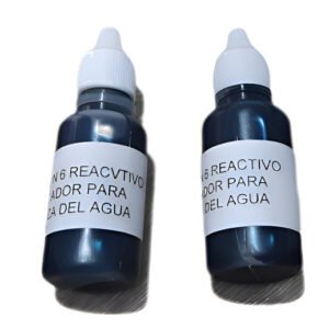 4 Goteros De Solucion 6 Indicador Para Dureza Negro