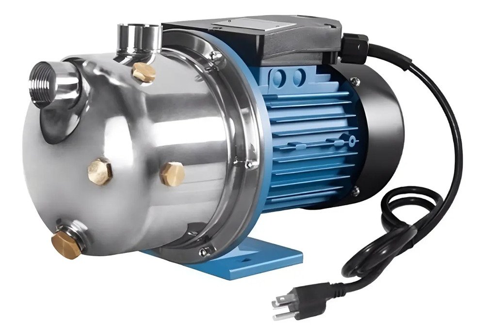 Bomba Centrífuga Jet Aqua Pak Fix05e 1/2hp Acero Inoxidable Azul Silenciosa 60 Hz - Imagen 2