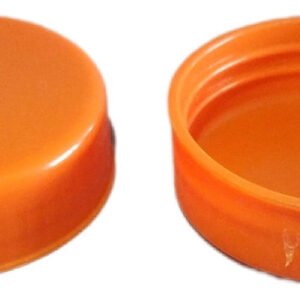 Tapa De Rosca 49 Mm - Genérica Para Envases 500 Piezas Naranja