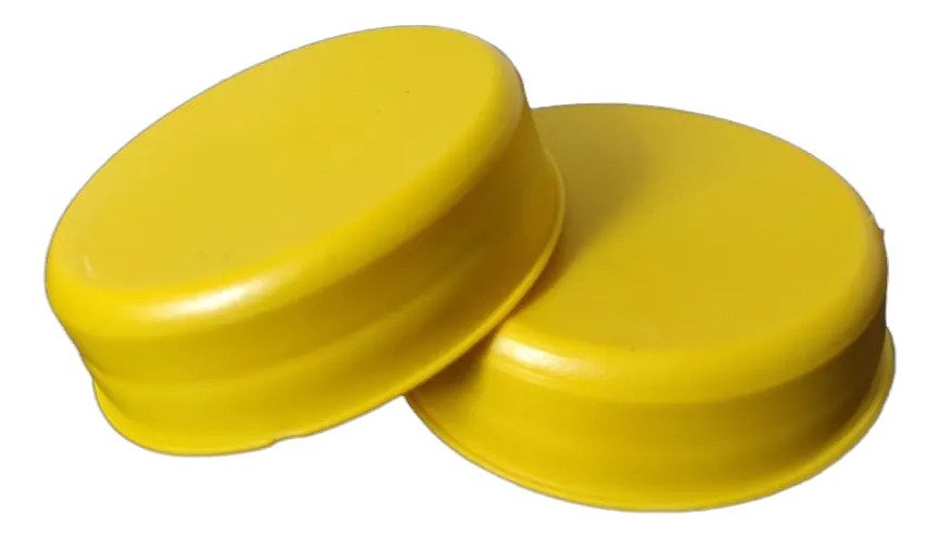 Tapa Presion 2 Millares Para Garrafon Tipo Ciel Con Linner Amarillo Presión - Imagen 2