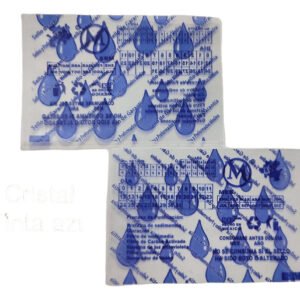 Sellos De Garantia Para Garrafón De Agua 20 Millares Trasparente Tinta Azul Gotas De Agua
