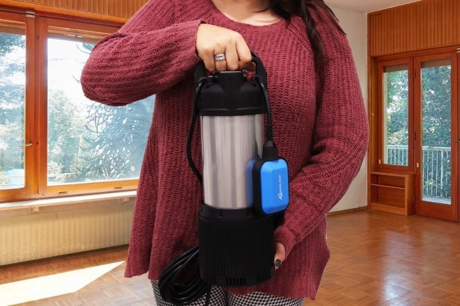 Bomba Sumergible 1hp Para Cisternas Aqua Pak Kanki Plus 64a Negro - Imagen 7