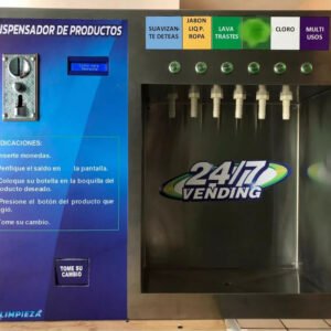 Vending Dispensador De 6 Productos De Limpieza