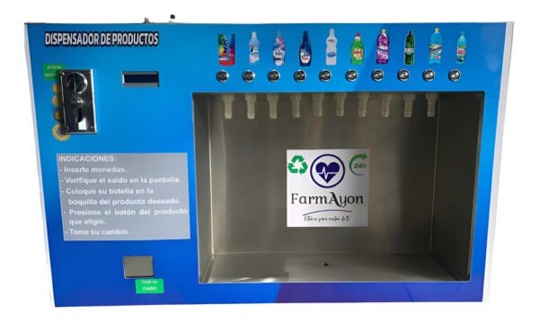 Dispensador Vending 10 Productos De Limpieza