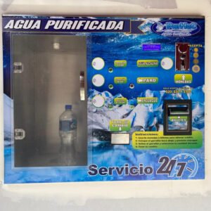Vending De Agua, Acepta Billetes, Monedas Y Da Cambio