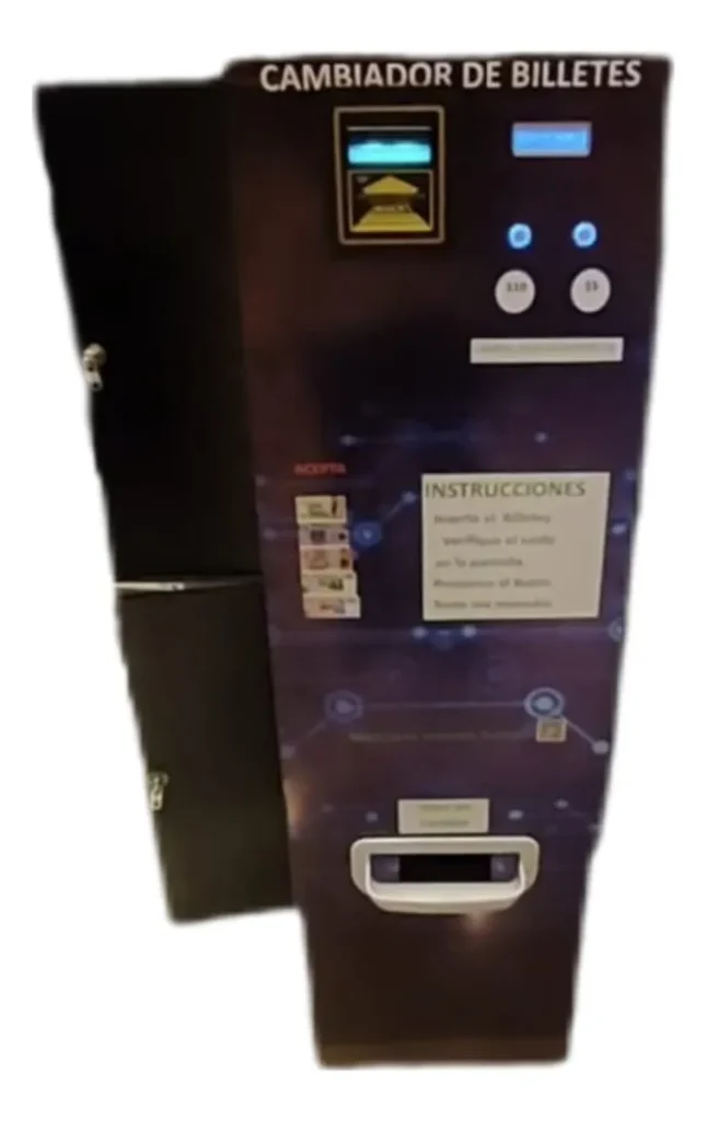 Vending Cambiador De Billetes Por Monedas Tipo Kiosko