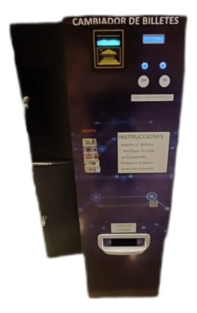 Vending Cambiador De Billetes Por Monedas Tipo Kiosko