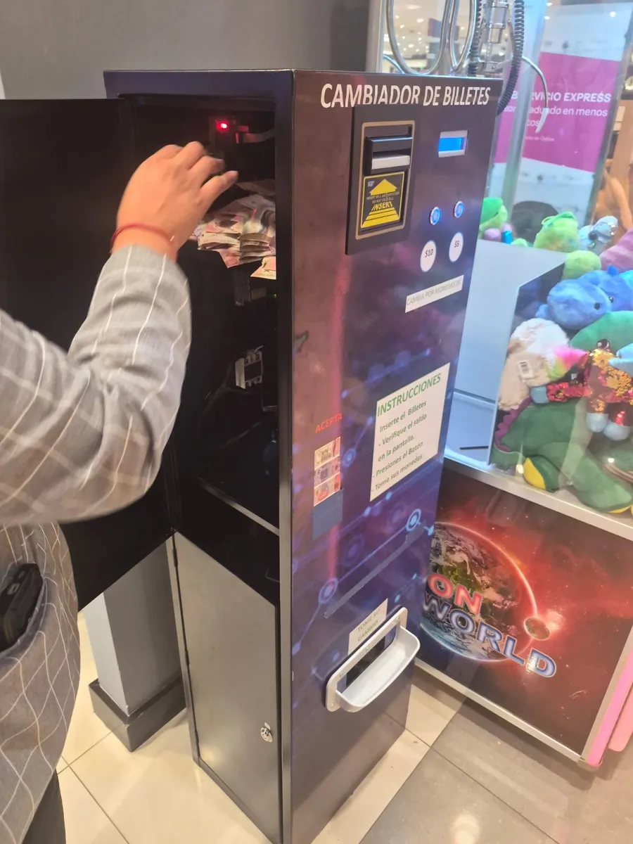 Vending Cambiador De Billetes Por Monedas Tipo Kiosko - Imagen 3