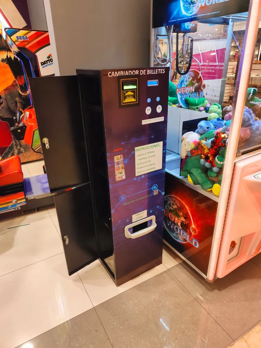 Vending Cambiador De Billetes Por Monedas Tipo Kiosko - Imagen 4