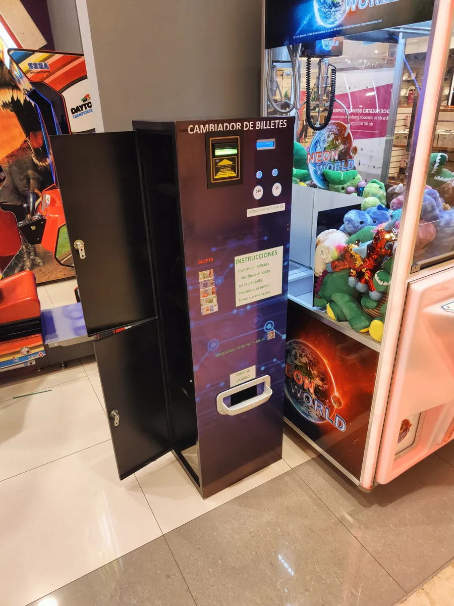 Vending Cambiador De Billetes Por Monedas Tipo Kiosko - Imagen 2