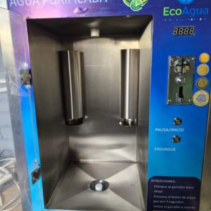 Vending Para Agua No Da Cambio Con Porta Tapas