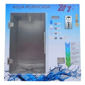 Vending Para Agua Con 3 Despachos, Enjuague Y Cambio