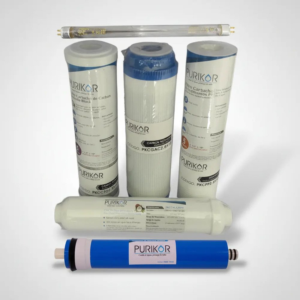 Kit Repuestos Cartuchos Y Membrana 100 Gpd Ósmosis Inversa - Imagen 4
