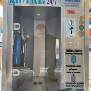 Vending De Agua Purificada No Da Cambio Con Caja